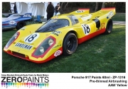 DZ329 Zero Paints Porsche 917 Paints 60ml - ZP-1316 AAW Yellow 