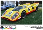 [사전 예약] ZP­1316 Porsche 917 Paints 60ml - ZP-1316 AAW Yellow 