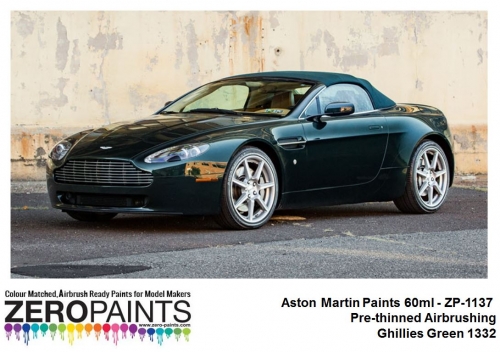 [사전 예약] ZP­1137 Aston Martin Paints 60ml - ZP-1137 Ghillies Green 1332 