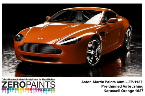 DZ336 Zero Paints Aston Martin Paints 60ml - ZP-1137 Karussell Orange 1627 Tamiya