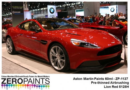 [사전 예약] ZP­1137 Aston Martin Paints 60ml - ZP-1137 Lion Red 5128H 