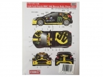 ST27-DC1106 1/24 Ford Fiesta WRC #46 Monza Rally Show 2014 Rossi Studio27 Decal