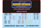 HD04-0005 1/24 Brake LOGO Brembo Decal