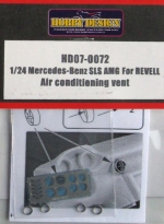 [사전 예약] HD07-0072 1/24 Mercedes-Benz SLS AMG For Revell Air conditioning vent（Metal+PE）