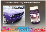 DZ352 Zero Paints Dodge Challenger Plum Crazy Purple Pearl color 60ml Tamiya
