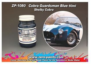 DZ354 Zero Paints Cobra Guardsman Blue Paint 60ml Tamiya