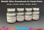 [사전 예약] ZP­4012 Medium Metallic Silver Groundcoat for Candy Paint 60ml