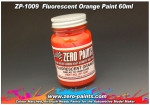 DZ358 Zero Paints Fluorescent Orange Paint 60ml Tamiya