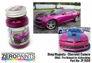 DZ360 Zero Paints Deep Magenta Metallic Chevrolet Camaro Paint 60ml