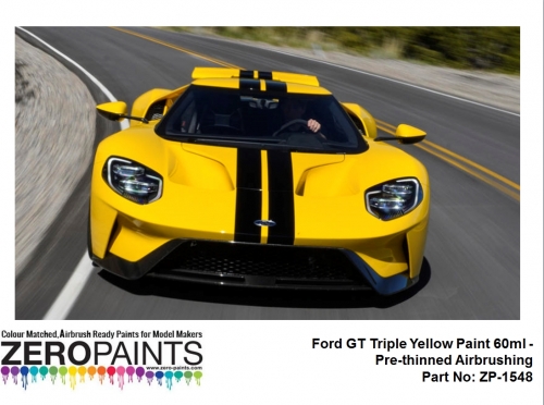 [사전 예약] ZP­1548 Ford GT Triple Yellow Paint 60ml - ZP-1548 
