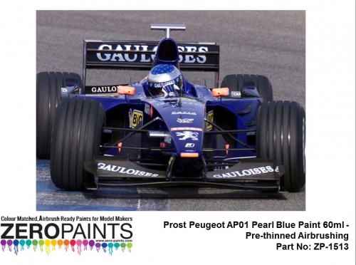 [사전 예약] ZP­1513 Prost Peugeot AP01 Pearl Blue Paint 60ml