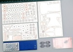 HD02-0218 1/24 Ford Fiesta RS WRC Detail-up Set For BELKITS （PE+Resin+Metal parts）Hobby Design