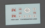 HD01-0051 1/24 Nissan GTR R35 Metal LOGO Hobby Design