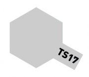 85017 TS-17 Aluminum Silver (Gloss) Tamiya Can Spray Lacquer Color