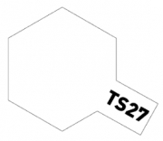 85027 TS-27 Matt White Tamiya Can Spray Lacquer Color