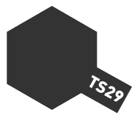85029 TS-29 Semi Gloss Black Tamiya Can Spray Lacquer Color