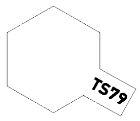 85079 TS-79 Semi Gloss Clear Tamiya Can Spray Lacquer Color