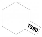 85080 TS-80 Flat Clear Tamiya Can Spray Lacquer Color