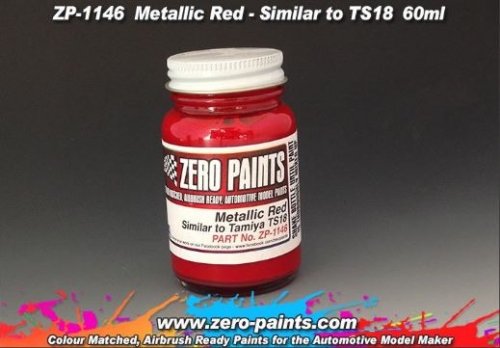 [사전 예약] ZP­1146 Metallic Red Paint (Similar to TS18) 60ml ZP­1146