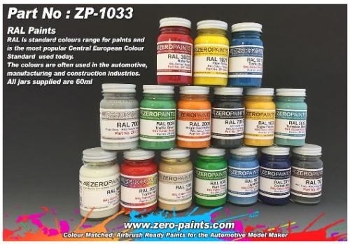 [사전 예약] ZP­1033 RAL Paints 60ml ZP­1033 RAL 3005