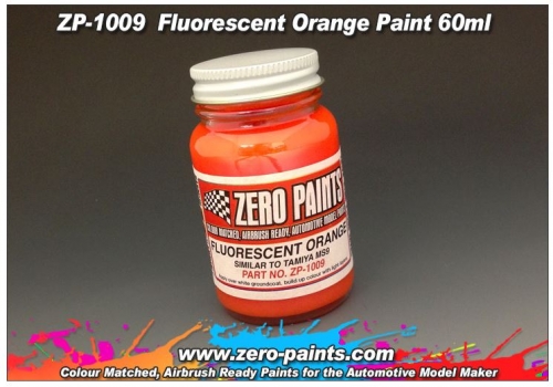 [사전 예약] ZP­1009 Fluorescent Orange Paint 60ml ZP­1009