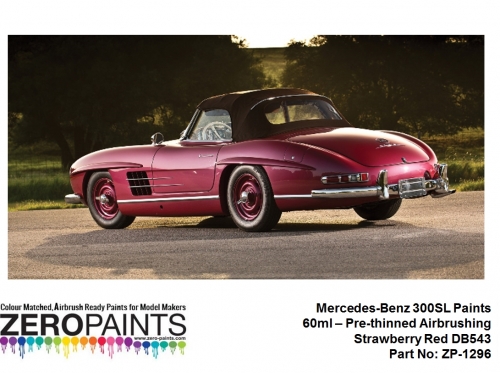 [사전 예약] ZP­1296 Mercedes­Benz 300SL Paints 60ml ZP­1296 Strawberry Red DB543