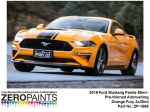[사전 예약] ZP­1568 Zero Paints 2010 Ford Mustang Paints 2x30ml Orange Fury