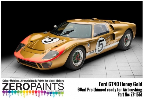 [사전 예약] ZP­1551 Ford GT40 Honey Gold Paint 60ml ZP­1551
