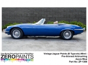 DZ430 Vintage Jaguar Paints (E Type etc) 60ml ZP­1398 Azure Blue