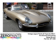 DZ431 Vintage Jaguar Paints (E Type etc) 60ml ZP­1398 Beige Bronze
