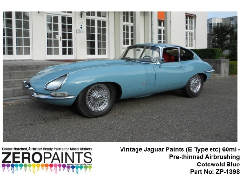 [사전 예약] ZP­1398 Vintage Jaguar Paints (E Type etc) 60ml ZP­1398 Cotswold Blue