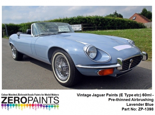 [사전 예약] ZP­1398 Vintage Jaguar Paints (E Type etc) 60ml ZP­1398 Lavender Blue