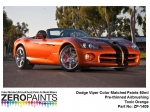 [사전 예약] ZP­1409 Dodge Viper Colour Matched Paints 60ml ZP-1409 Toxic Orange