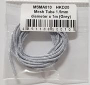 MSMA010 Mesh Tube 1.5mm diameter x 1m (Gray)