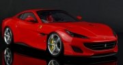 AM02-0006 1/24 Ferrari Portofino full resin kits Alpha model