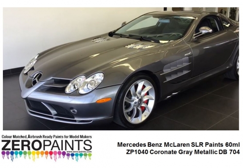 [사전 예약] ZP­1040 Mercedes­Benz Mclaren SLR Paints 60ml ZP­1040 Coronate Gray Metallic DB 704
