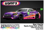 [사전 예약] ZP-1573 Wynn's Sponsor Paint Set 4x30ml (Magenta, Purple,Orange and White) ZP-1573