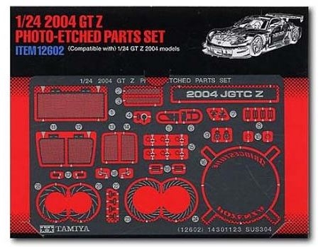 12602 1/24 2004 Xanavi GT Z Photo-Etched Parts Set