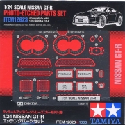 12623 1/24 Nissan GT-R Photo-Etched Parts Set
