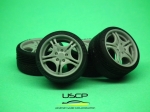 24W016S 1/24 BMW Original Styling 68 17\" with stance tires USCP