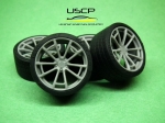 24W028T 1/24 Mansory Spider 21\'\' with tires USCP