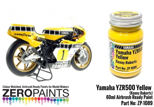 [사전 예약] ZP­1089 Yamaha YZR500 (Kenny Roberts) Yellow Paint 60ml ZP-1089 Zero Paints