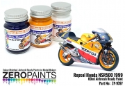DZ515 Repsol Honda NSR500 1999 Paint Set 3x30ml ZP-1097 Zero Paints