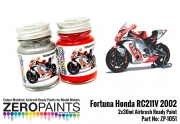 DZ517 Fortuna Honda RC211V 2002 Paint Set 2x30ml ZP-1051 Zero Paints