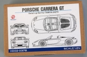 [사전 예약 ~1/24일] HD02-0378 1/24 Porsche Carrera GT Detail-up Set For Tamiya 24275（PE+Metal parts+Resin）Hobby Design