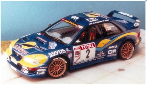 RTk24/065DS 1/24 Subaru Impreza WRC Jean-Joseph Champ. de France 2000 Decal for Tamiya