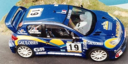 RTk24/092 1/24 Peugeot 206 WRC "Gauloises" Jean-Joseph Cataluniya 2001 Decal for Tamiya