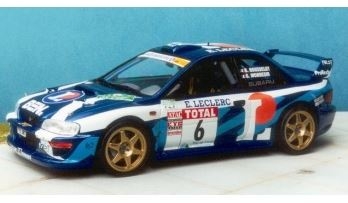 RTk24/109 1/24 Subaru Impreza WRC Rousselot 1er Touquet 2001 Decal for Tamiya