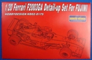 HD02-0175 1/20 Ferrari F2003 GA For Fujimi Hobby Design