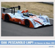 24D-010 1/24 Oak Pescarolo LMP1 Le Mans 2011 Pit Wall